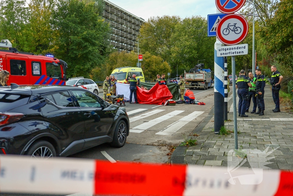 Kind overleden bij aanrijding tussen fatbike en vrachtauto