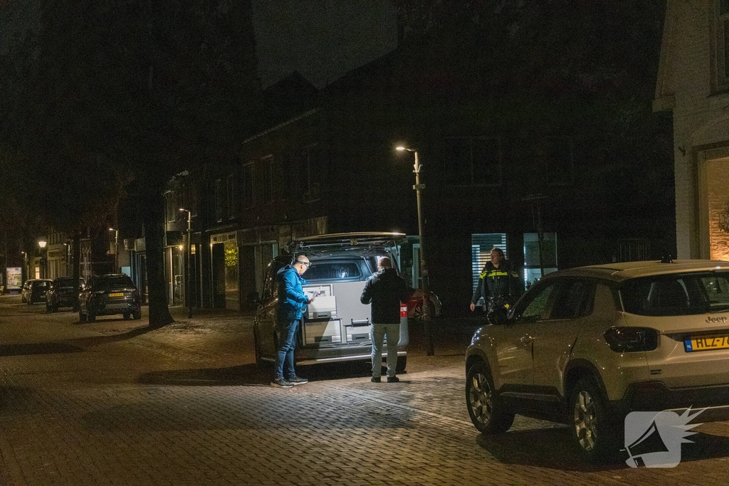 Technische recherche onderzoekt explosie