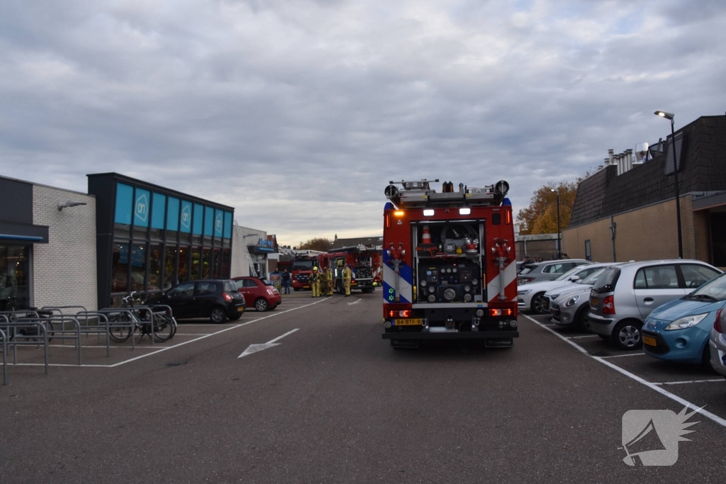Winkelbrand vraagt snelle brandweerinzet