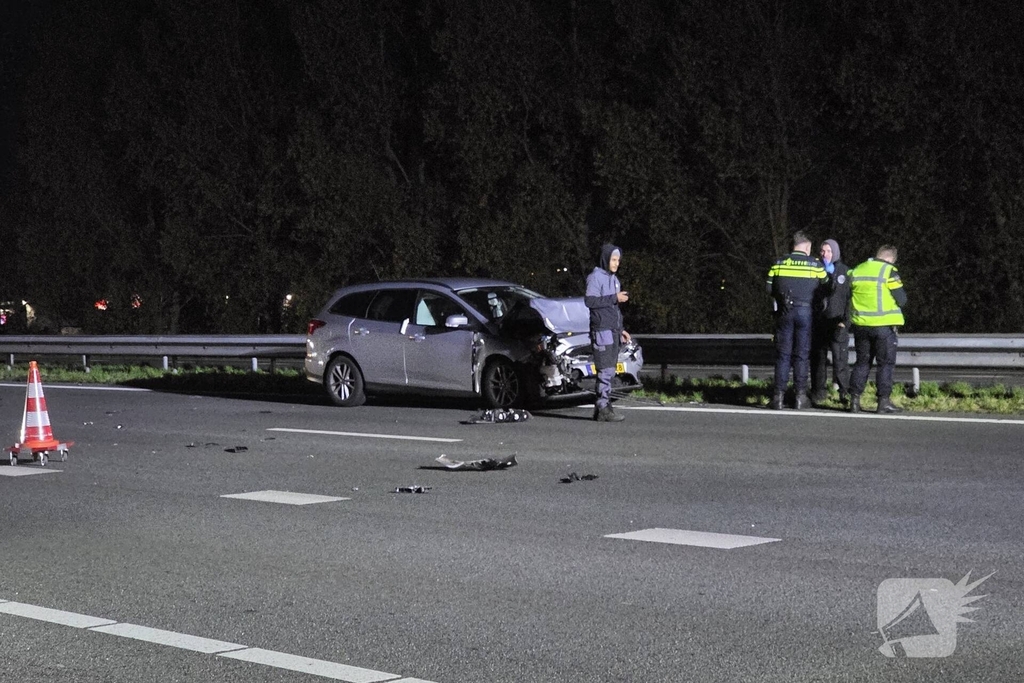 Botsing met letsel leidt tot verkeershinder