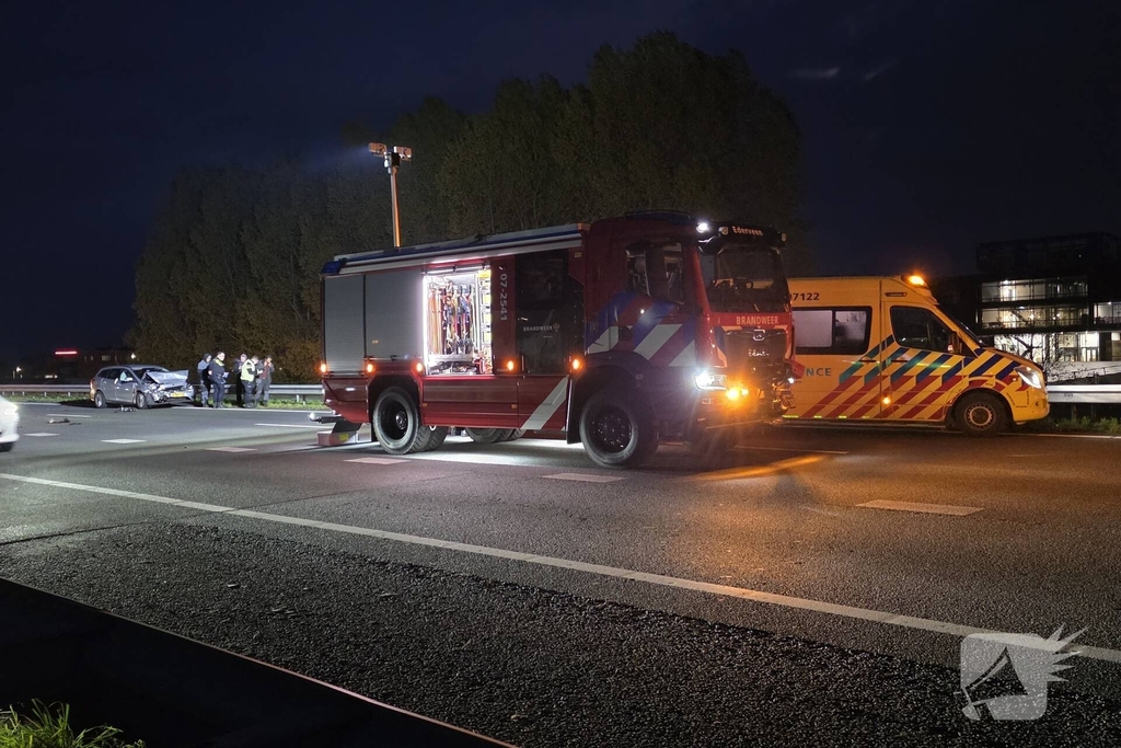 Botsing met letsel leidt tot verkeershinder