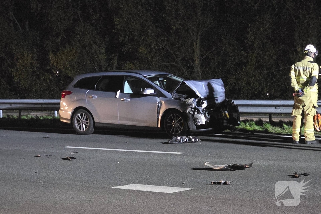 Botsing met letsel leidt tot verkeershinder