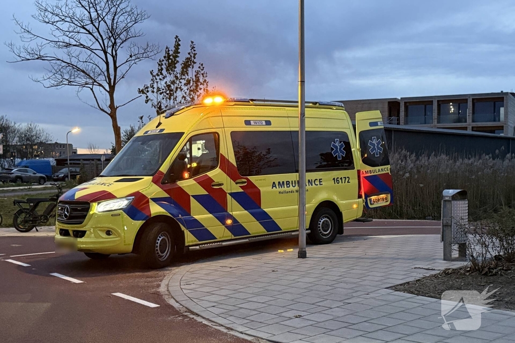 Scooterrijder gewond bij botsing