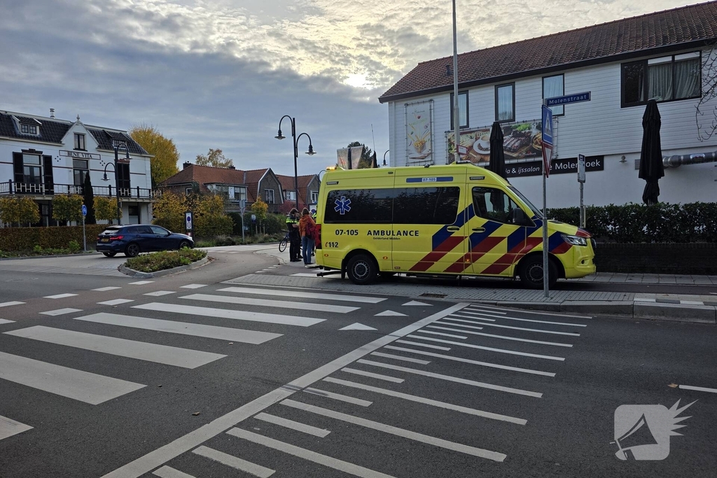 Fietser gewond bij aanrijding met automobilist