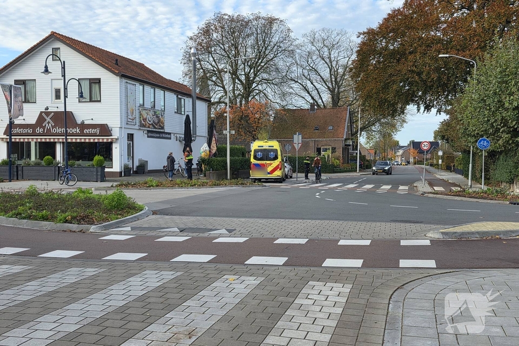 Fietser gewond bij aanrijding met automobilist