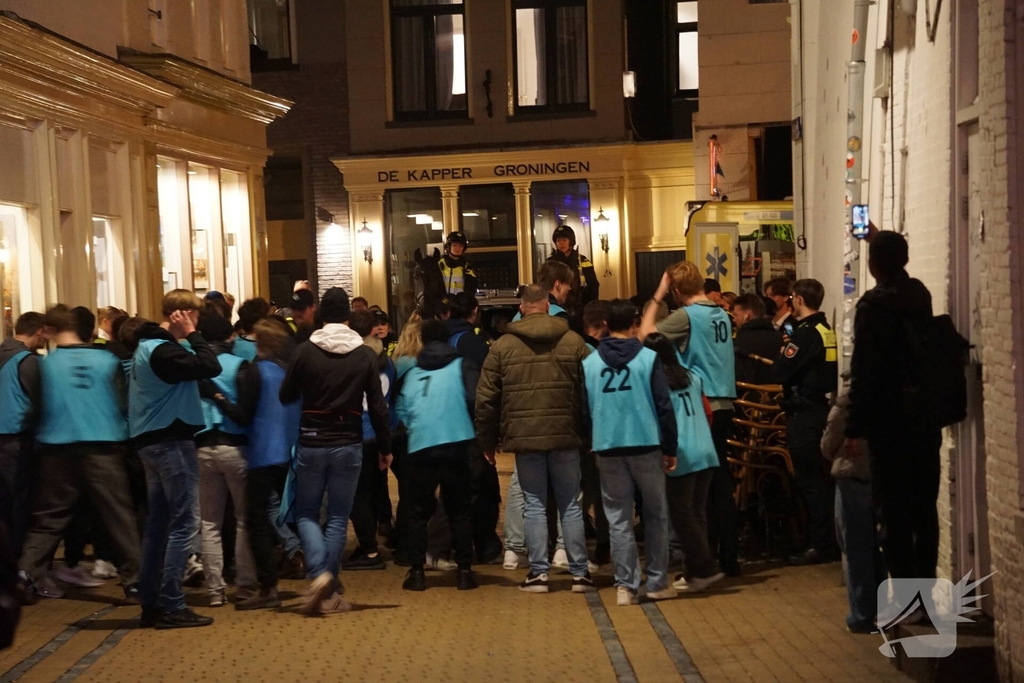 Binnenstad toneel van grote politie oefening