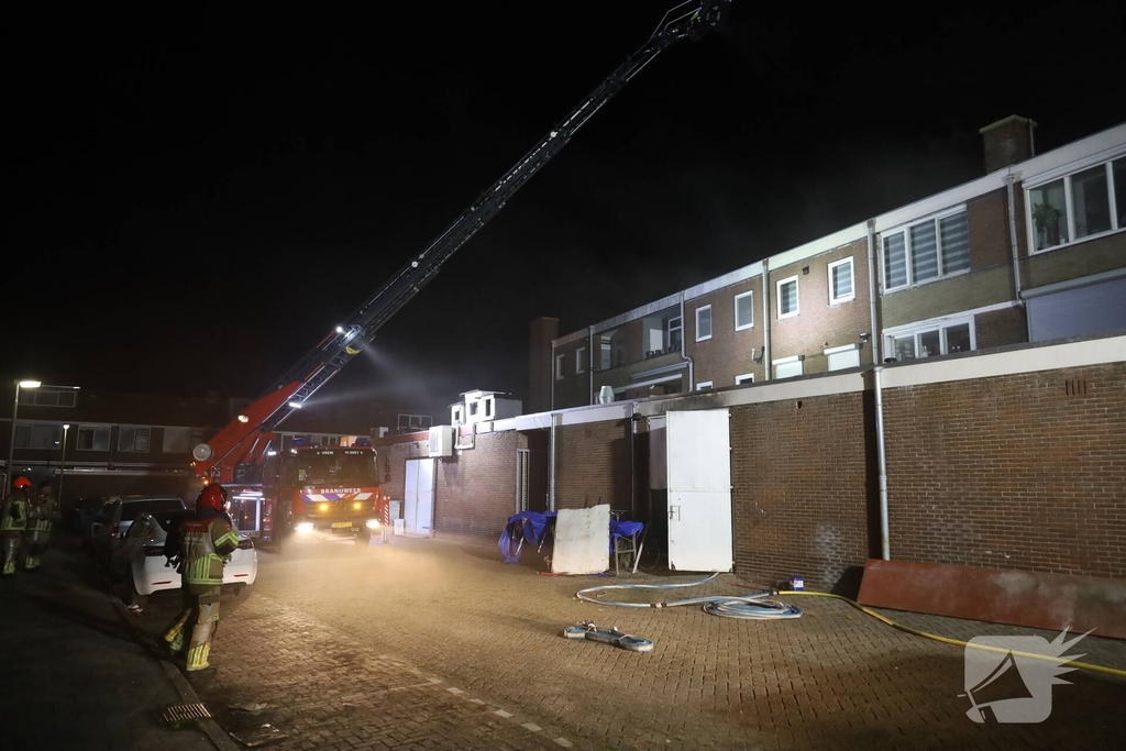 Grote brand leidt tot ontruiming