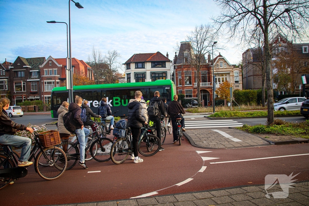 Bouw van nieuw fietsplein zorgt voor flinke verkeerschaos
