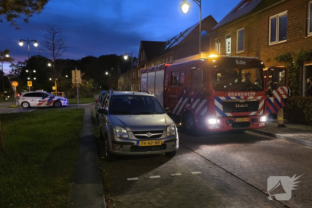 Woningbrand snel geblust door bewoners