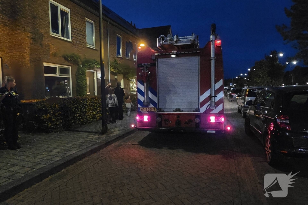 Woningbrand snel geblust door bewoners