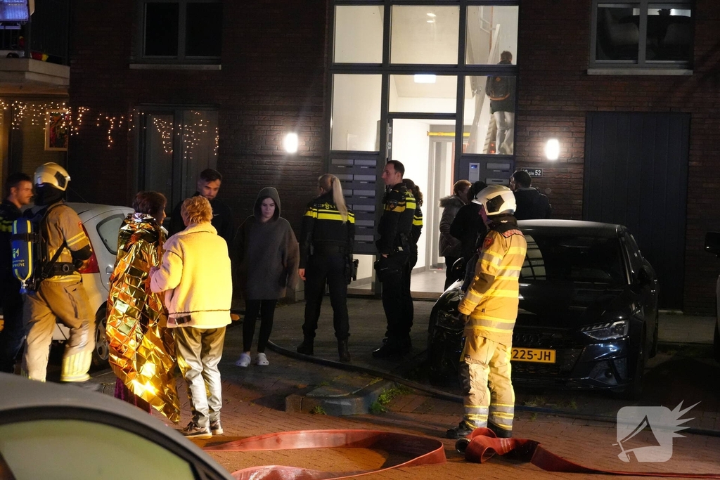 Brand bij appartement snel onder controle
