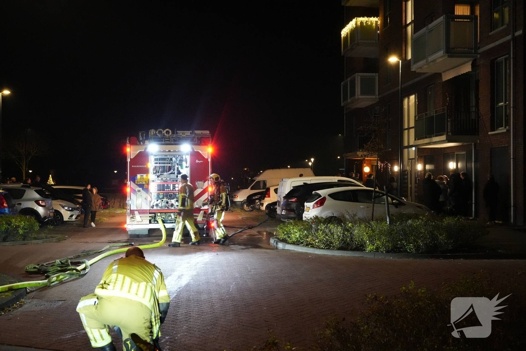 Brand bij appartement snel onder controle