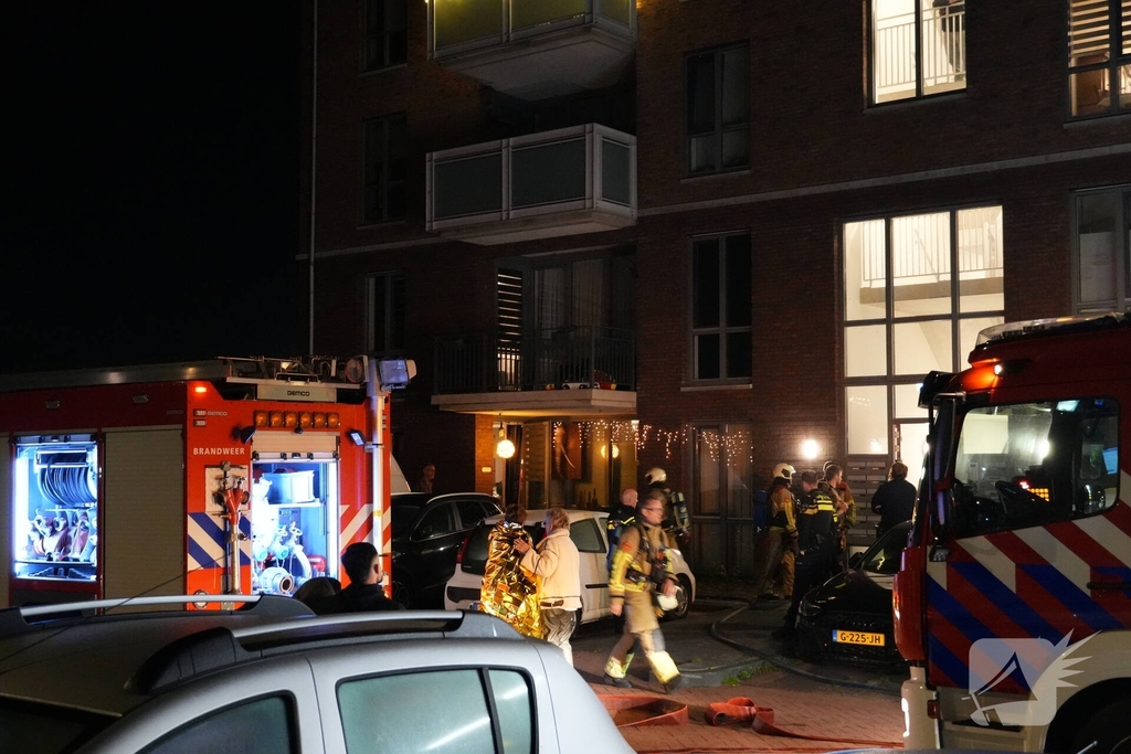 Brand bij appartement snel onder controle