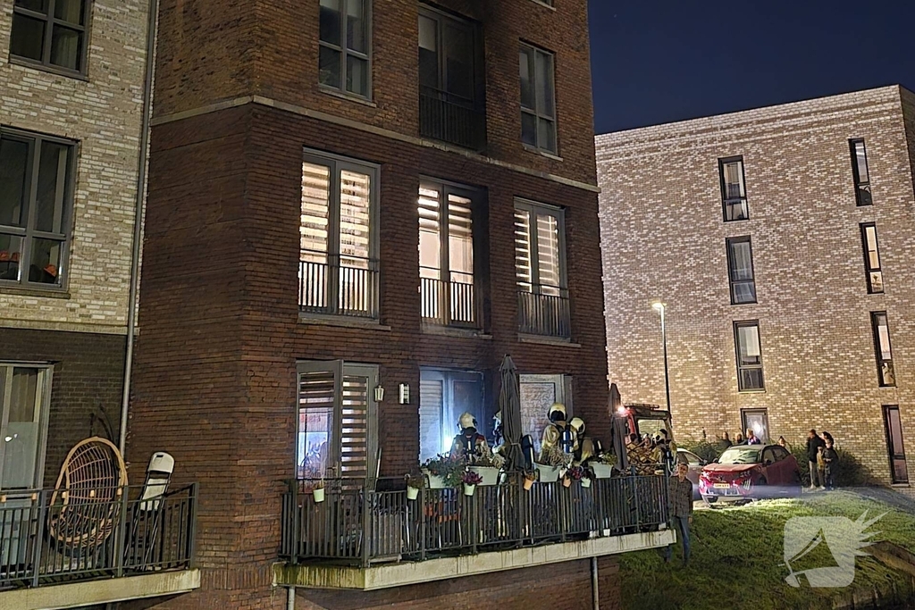 Brand bij appartement snel onder controle