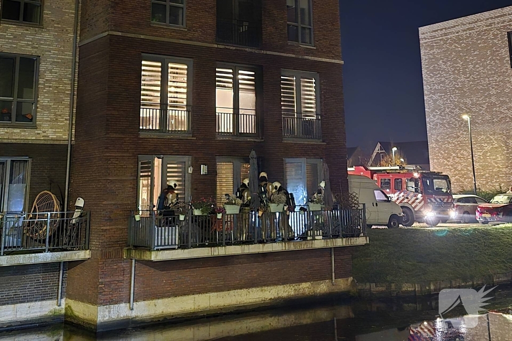 Brand bij appartement snel onder controle
