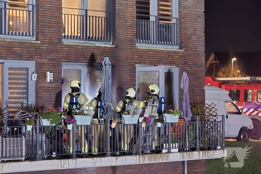Brand bij appartement snel onder controle