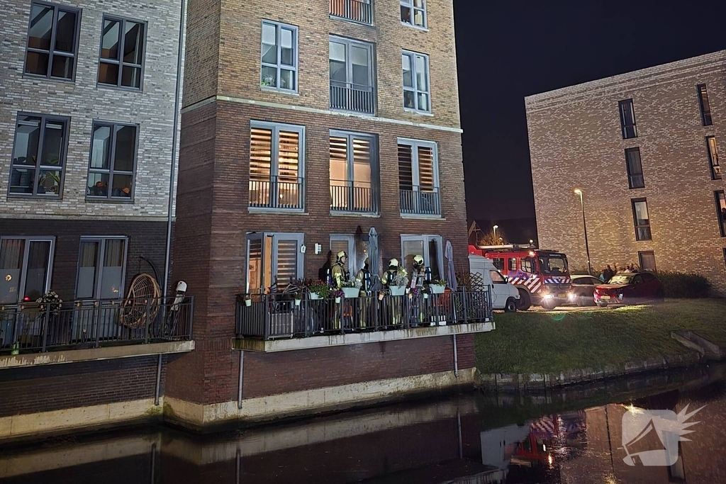 Brand bij appartement snel onder controle