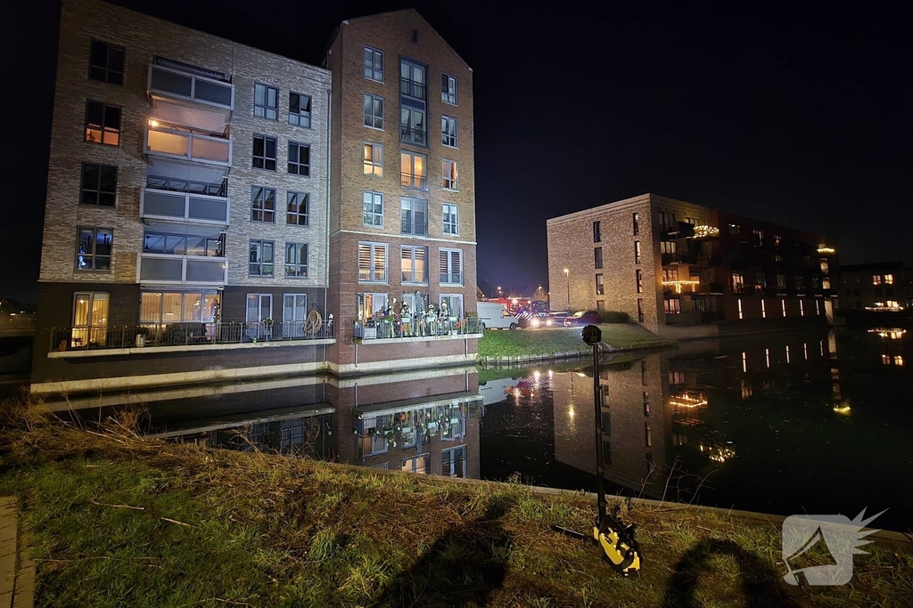 Brand bij appartement snel onder controle