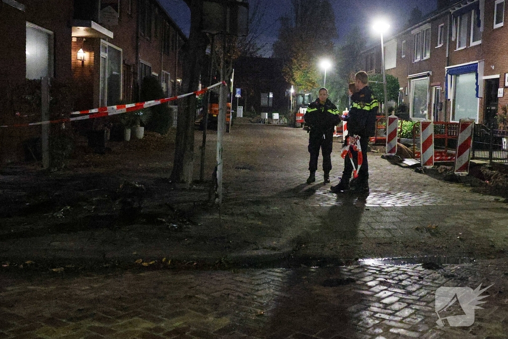 Auto volledig uitgebrand