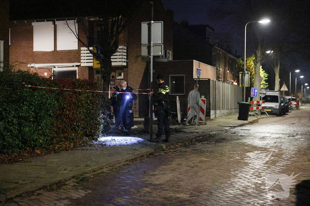 Auto volledig uitgebrand