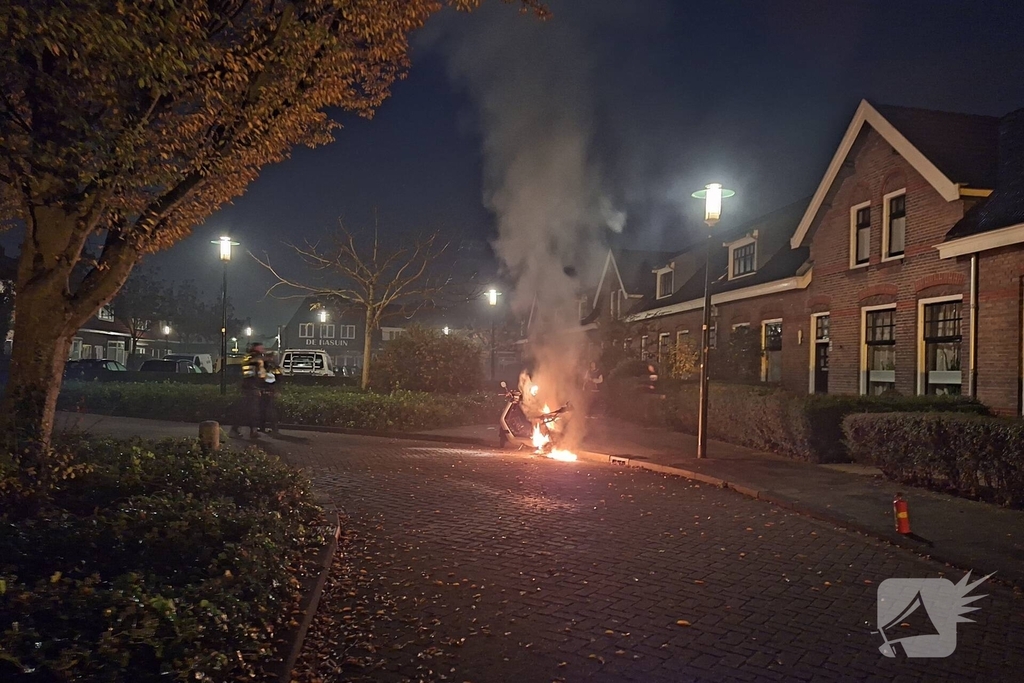 Onderzoek naar scooterbrand gestart
