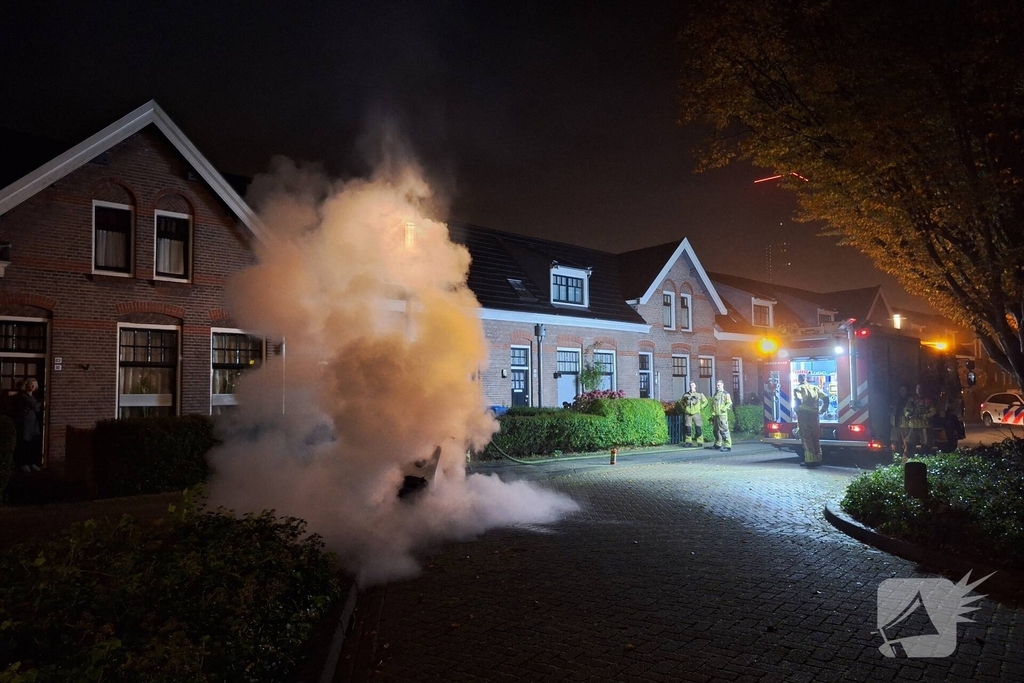 Onderzoek naar scooterbrand gestart
