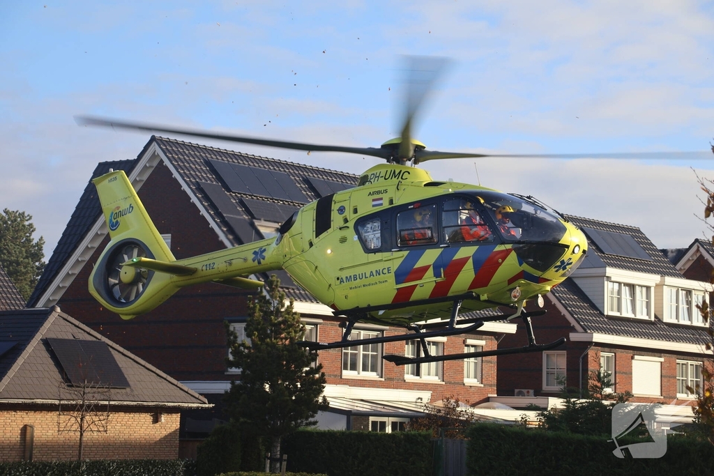 Zwaargewonde bij incident op rotonde