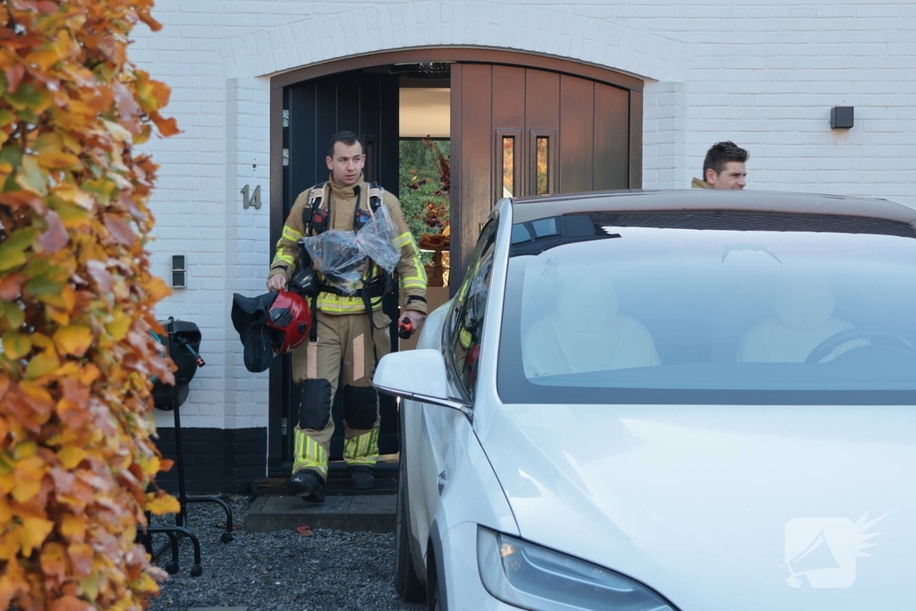 Brand in woning snel onder controle