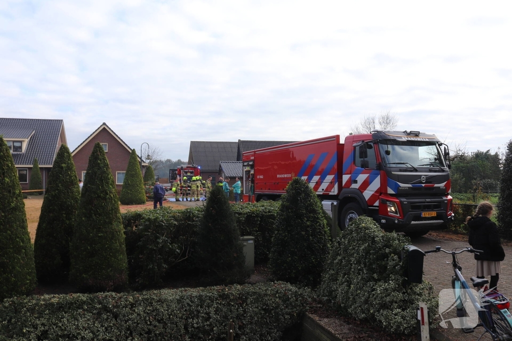 Asbest vrij na brand bijgebouw