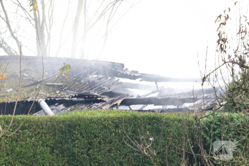Asbest vrij na brand bijgebouw