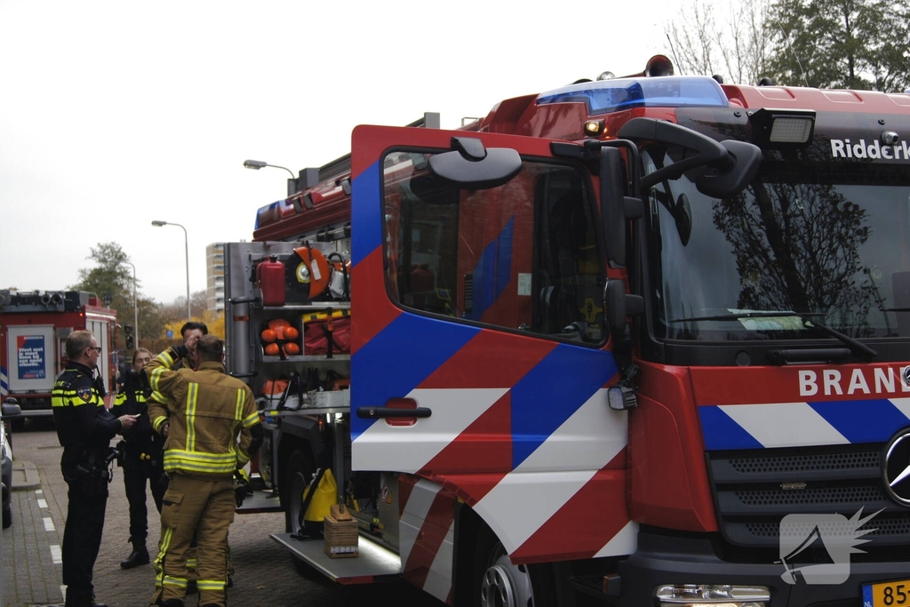 Brandweer ingezet na brandmelding