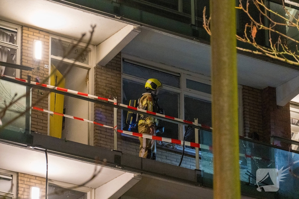 Explosie veroorzaakt grote schade