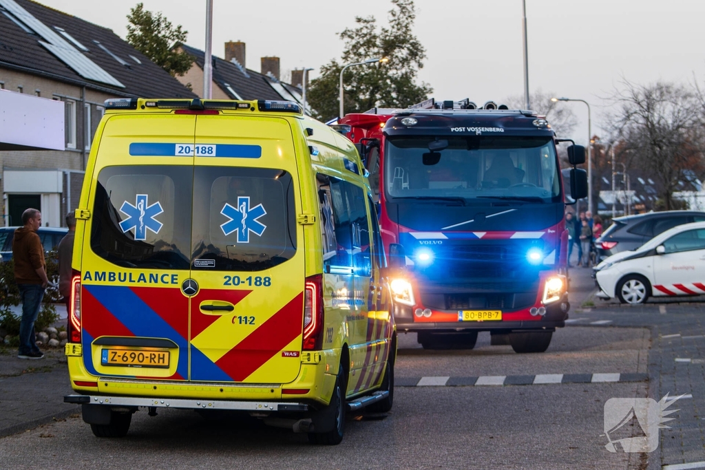 Eigenaar woning naar ziekenhuis na brand in schuurtje