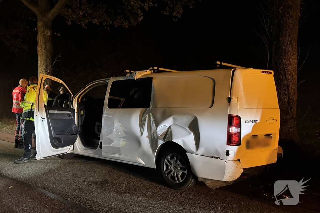 Meerdere gewonden na botsing door mist