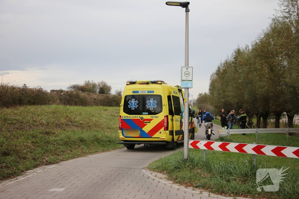 Fietsster gewond na ongeval
