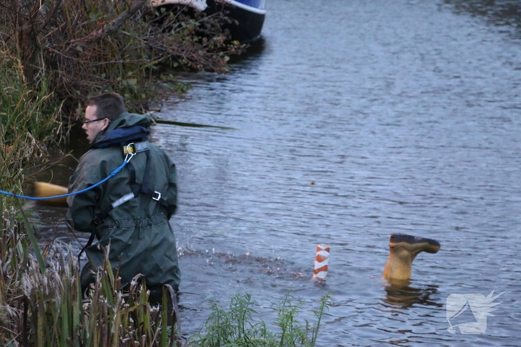 Hulpdiensten ingezet voor 'verdrinkend' schoeisel