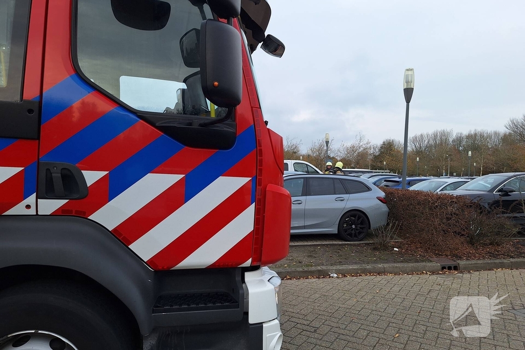 Mysterie rond brandmelding bestelbus
