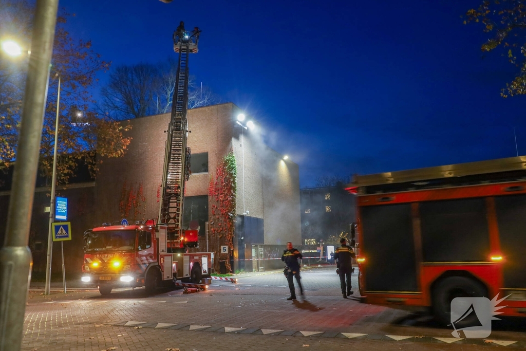 Grote brand vereist massale inzet brandweer