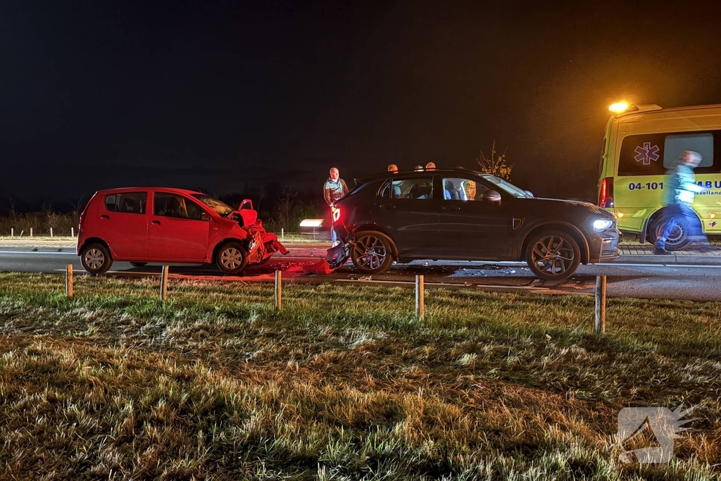 Drie auto's betrokken bij botsing