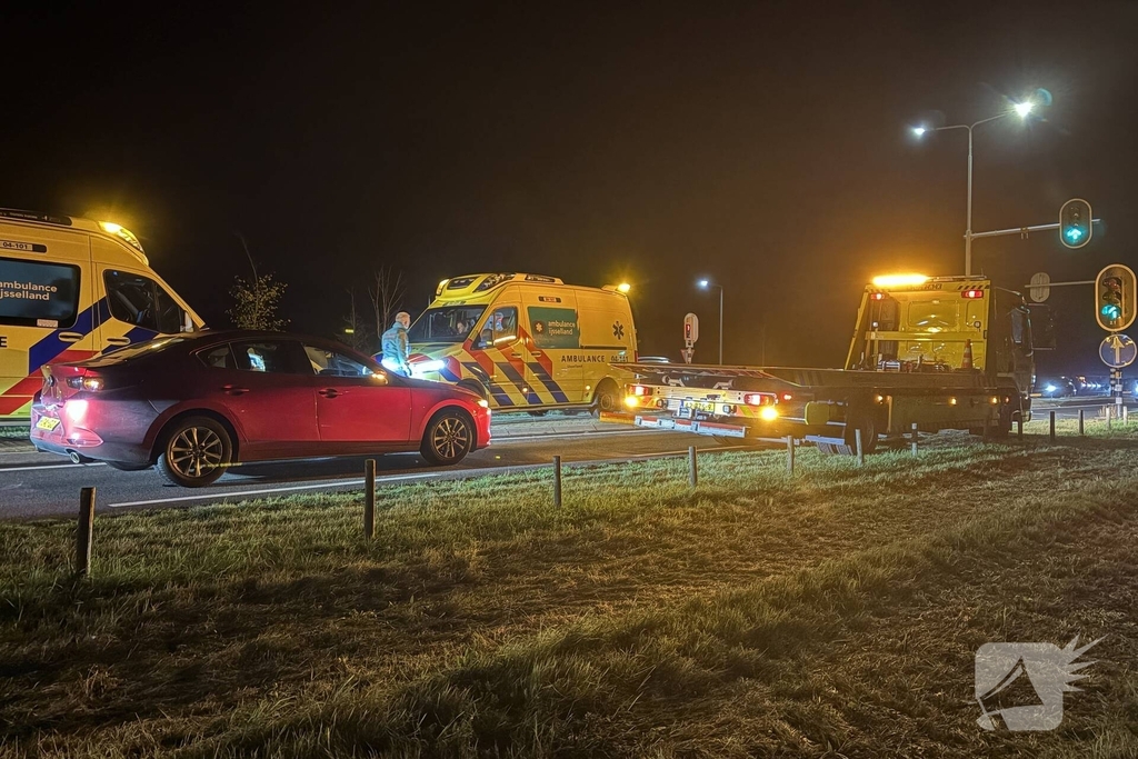 Drie auto's betrokken bij botsing
