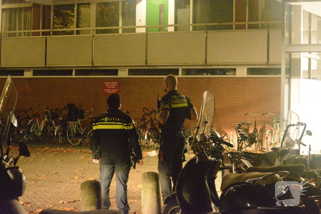 Appartementencomplex getroffen door brand