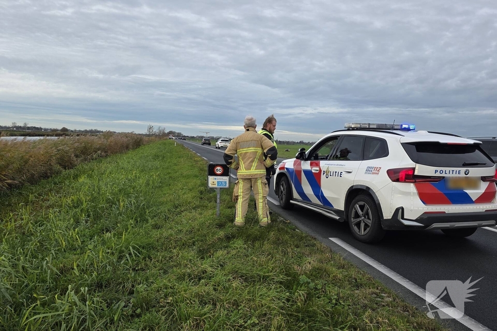 Grote zoekactie na melding te water
