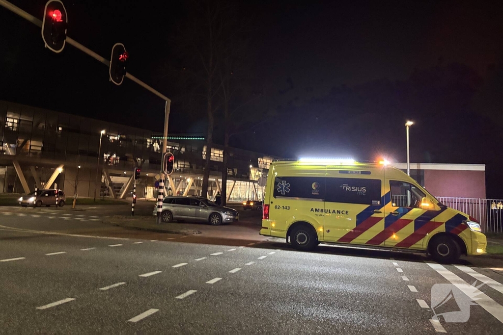 Fietser gewond bij aanrijding met auto