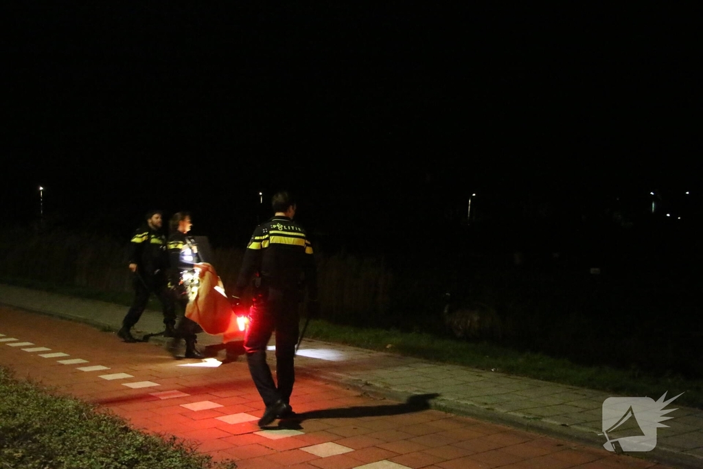 Ontsnapte emoe houdt politie bezig