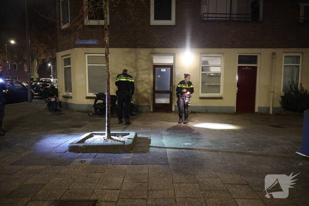 Explosie bij portiek mogelijk wraakactie