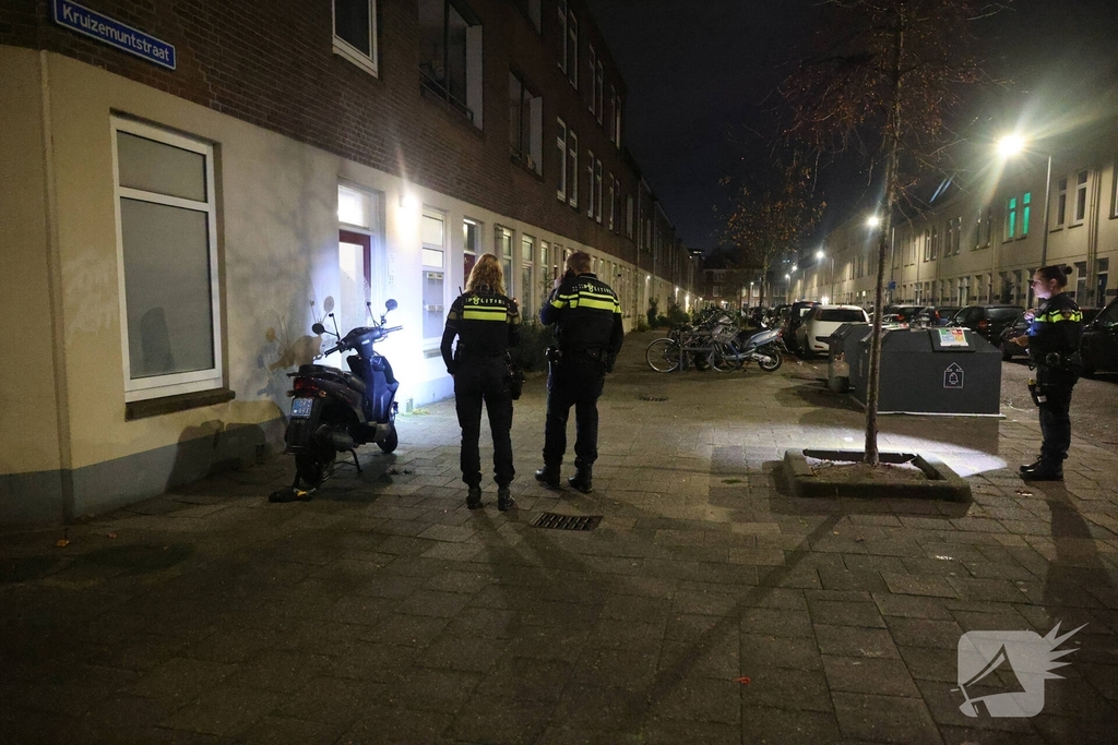 Explosie bij portiek mogelijk wraakactie