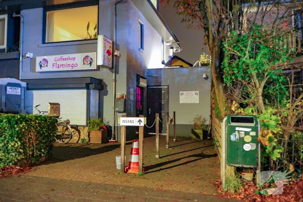 Explosie bij coffeeshop ondanks cameratoezicht