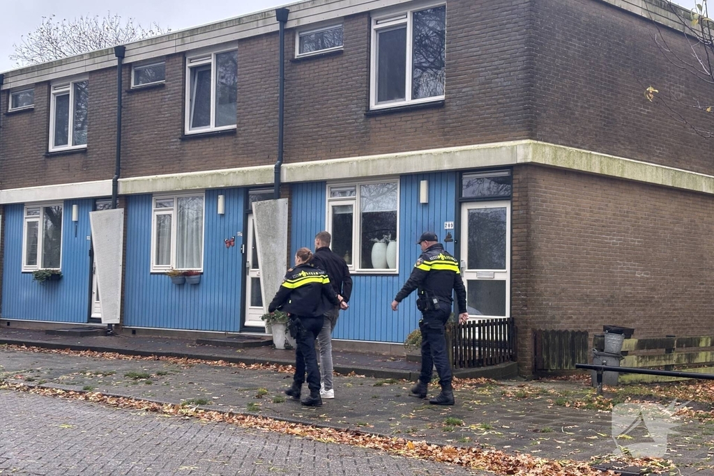 Twee arrestaties na woningbrand