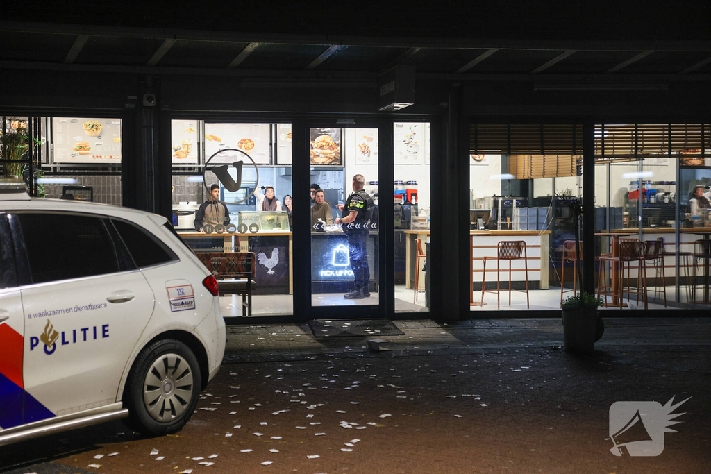 Overval op snackbar door twee gemaskerde daders