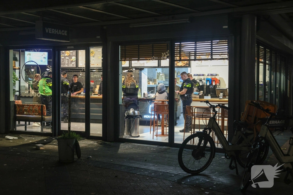 Overval op snackbar door twee gemaskerde daders